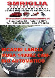 Lancia musa 1400 95cv t.motore 843a1000 disp ricam