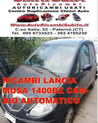 Lancia musa 1400 95cv t.motore 843a1000 disp ricam