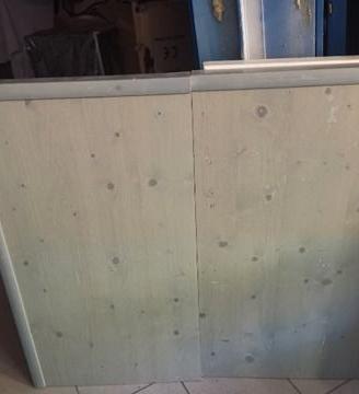 Testiera in legno letto matrimoniale separabile