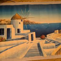 Disegno Greco Olio su tela 