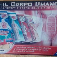 Il corpo umano, 4 puzzle più cd rom