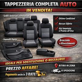 Rinnova la tua auto! Tappezzeria completa come nuo