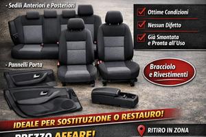 Rinnova la tua auto! Tappezzeria completa come nuo