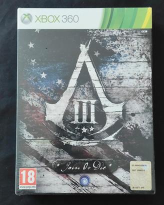 Xbox 360 Assassin's Creed 3 Join or die Edition 
