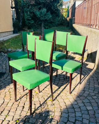 Set Sedie Vintage anni 50 (6)