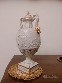 Anfora napoletana con coperchio , 1950/60 circa