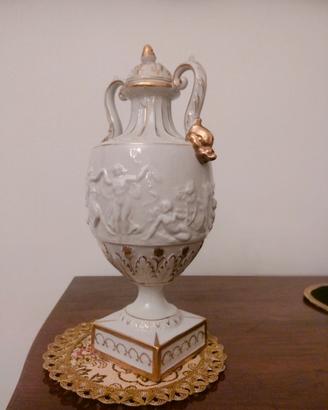 Anfora napoletana con coperchio , 1950/60 circa
