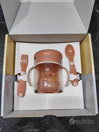 Set pappa Chicco completo – piatto, bicchiere
