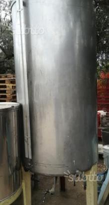 CISTERNA 10 ETTOLITRI inox