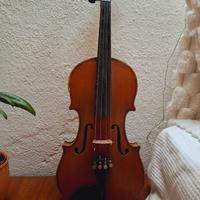 violino con archetto nuovo e resina nuova