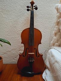 violino con archetto nuovo e resina nuova