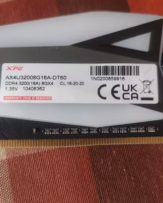 RAM DIMM 16 GIGA DDR4