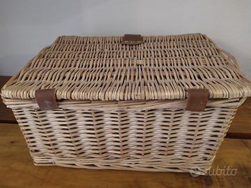 Cestino pic nic in vimini