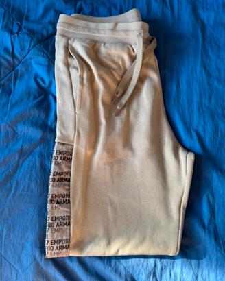 Pantaloni tuta Emporio Armani taglia S larga/ M