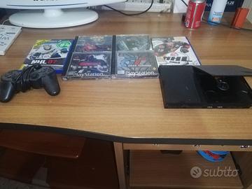 Playstation 2 con controller e cavi completa 