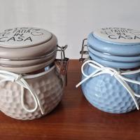 Set funny di vasetti ermetici da cucina NUOVI 🤍🩵