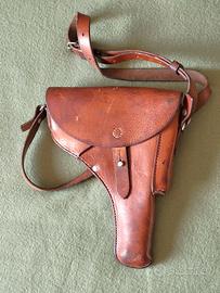 FONDINA IN PELLE PISTOLA SVIZZERA SIG P210 P49