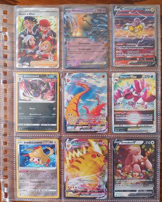 Blocco carte Pokemon 