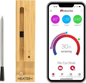 MEATER Plus | Termometro Bluetooth Fino a 50 Metri