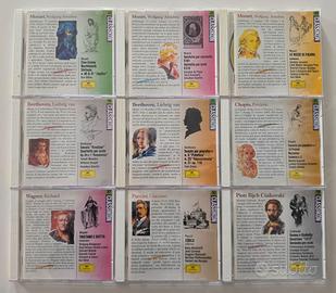 Lotto 9 CD musica classica Mozart Beethoven Wagner