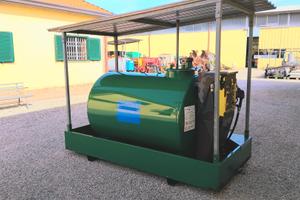 Cisterna per gasolio fenzi 1500 lt