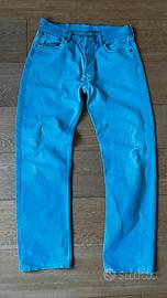 Levis 501 color azzurro