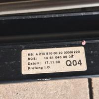 tendina parasole meccanica Mercedes cl600 v12 2004