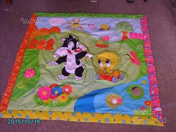 Tappeto per bambini con Titty e gatto Silvestro