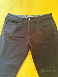 Pantaloni lunghi Cotton & Silk uomo marrone scuro