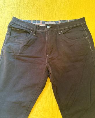 Pantaloni lunghi Cotton & Silk uomo marrone scuro