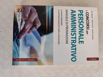 libro concorsi per personale amministrativo