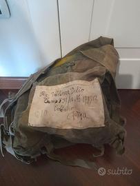 Zaino Seconda Guerra Mondiale WW2 campo di Coltano