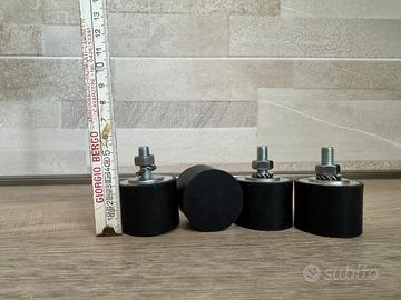 Piedino antivibrante da terra