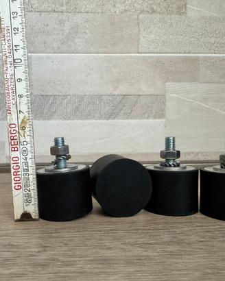 Piedino antivibrante da terra