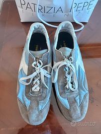 Diadora heritage jogging azzure e grigie