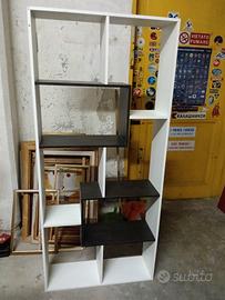 Modernariato libreria verticale