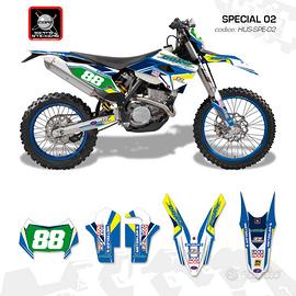 Kit grafiche HUSABERG dal 125 al 650 2/4 tempi