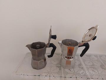 n.2 caffettiere Moka  da 2/3 tazze