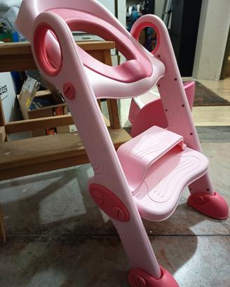 Riduttore Wc con scaletta e vasino
