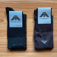 2 paia di calze lunghe Emporio Armani taglia L