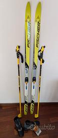 KIT sci Fondo NUOVI Fischer RCS, scarpe, bastoncin