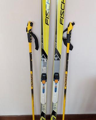 KIT sci Fondo NUOVI Fischer RCS, scarpe, bastoncin