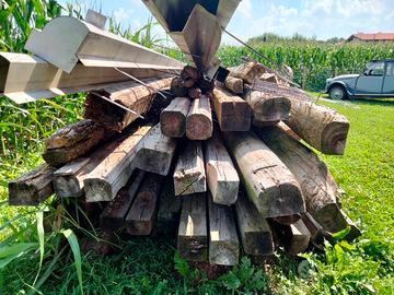 Travi antiche di abete