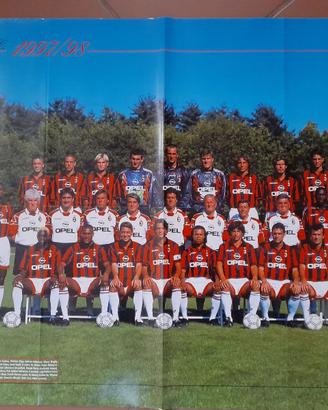 POSTER MILAN CALCIO 7-12
