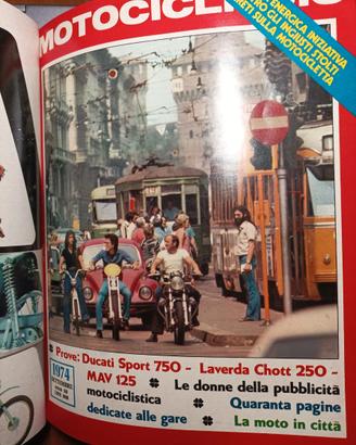 Rivista MOTOCICLISMO numero 9 del 1974