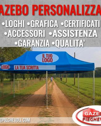 Logo personalizzato grafica gazebo pieghevole