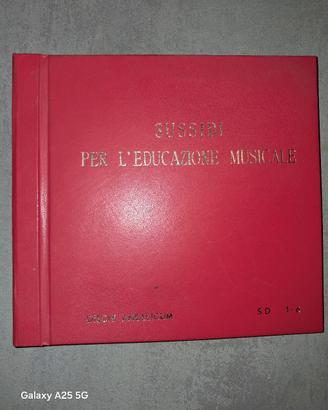 Cofanetto Sussidi per l'educazione musicale 