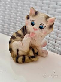 Gattino soprammobile alto 8 cm