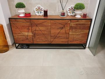Credenza industrial vintage massello