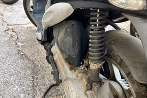 Piaggio Liberty 125cc (1998) targa polacca 